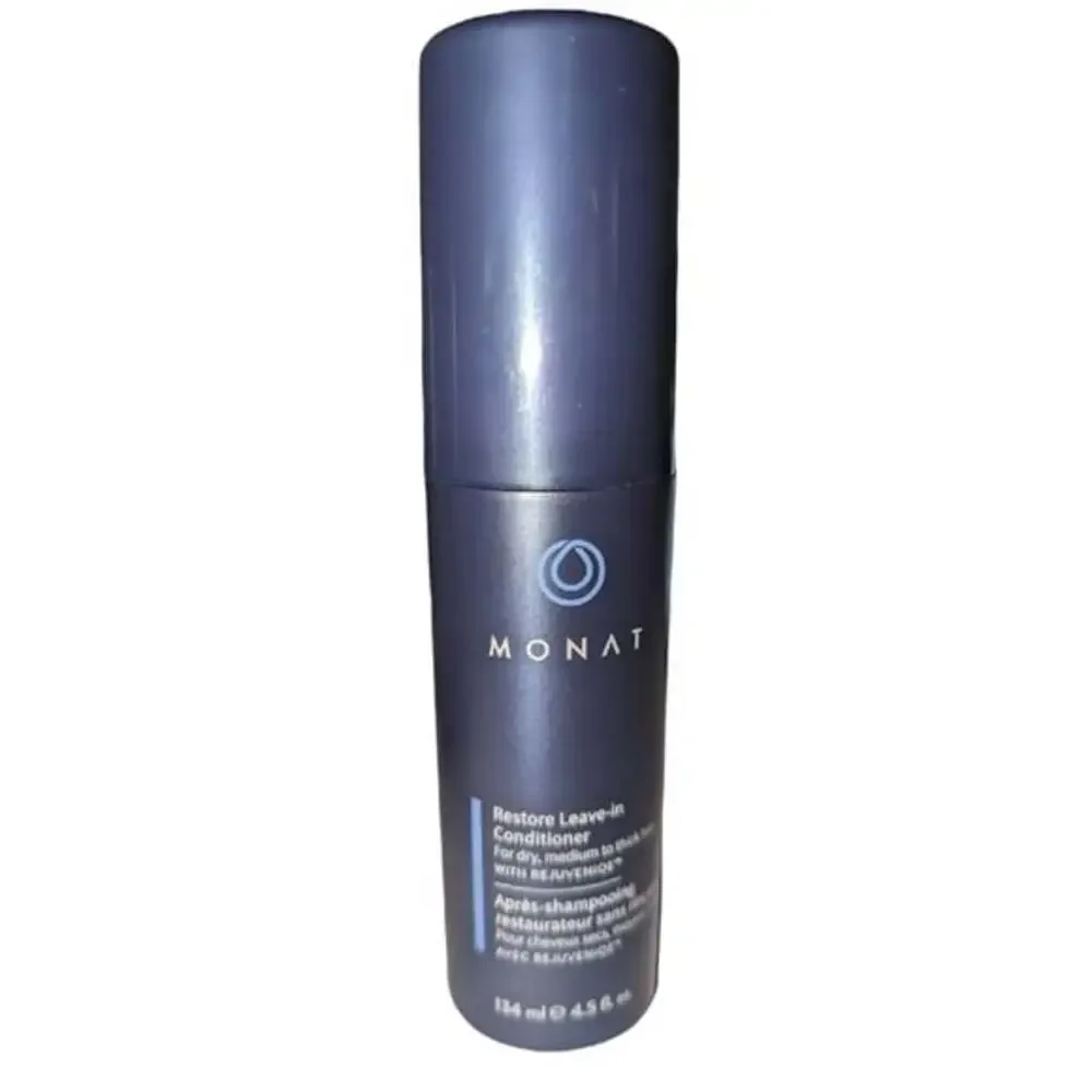 New Set 3  Monat Restore Leave-In Conditioner, Charcoal Masque, Smoothing Primer